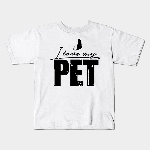 Cat Pets Pet Dog Animal Kids T-Shirt by dr3shirts